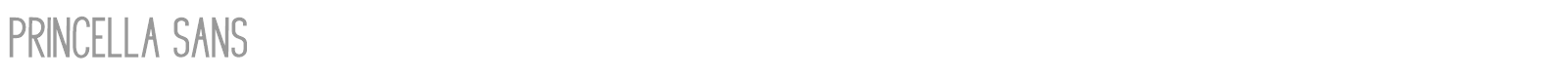 Princella Sans font preview